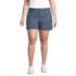 Women's Plus Size Classic 5" Chambray Shorts, Front