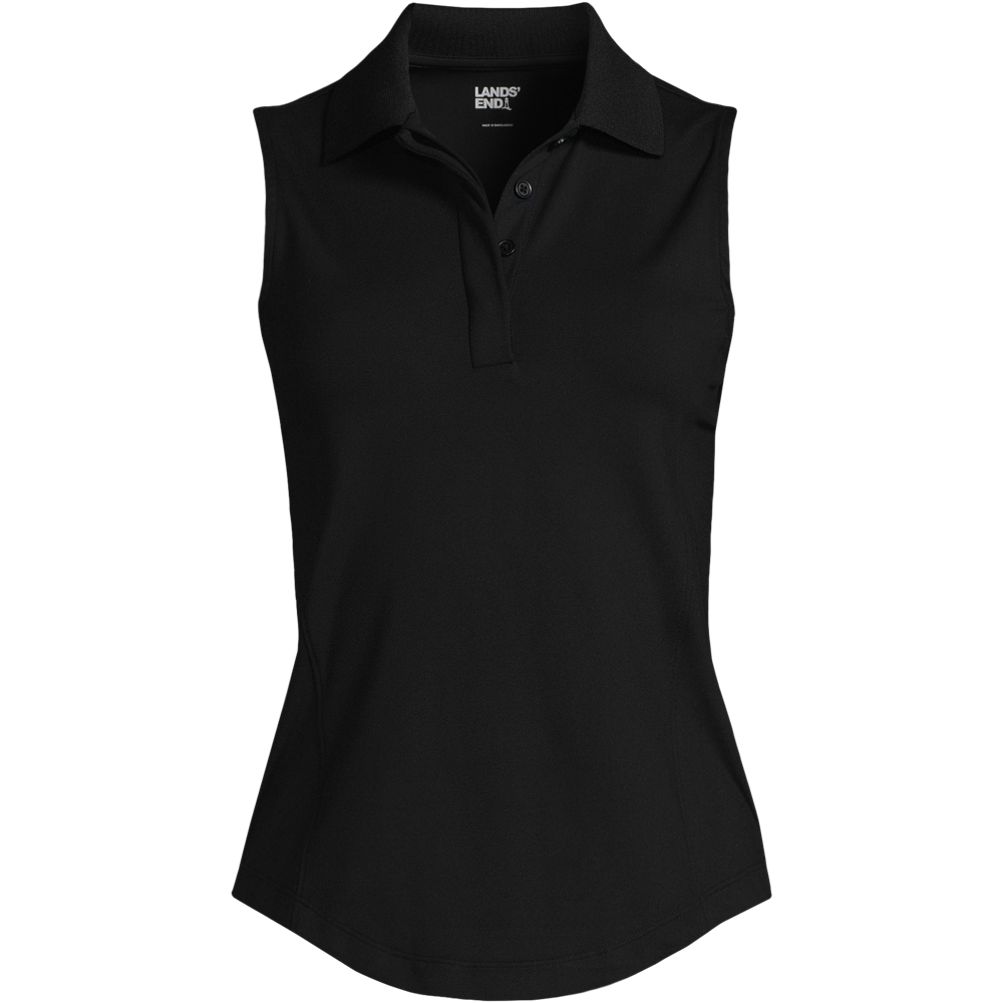 売れ筋商品|||ランズエンド カットソー トップス レディース Women's High Impact Polo Shirt Washed evergreen Women's High Impact Polo | Lands' End