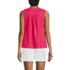 Women's Linen V Neck Top, Back