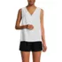 Women's Linen V Neck Top, Front