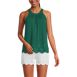 Women's Lightweight Jersey Eyelet Tank Top, Front