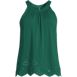 Women's Lightweight Jersey Eyelet Tank Top, Front