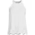 Women's Lightweight Jersey Eyelet Tank Top, Front