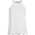 Women's Plus Size Lightweight Jersey Eyelet Tank Top, Front
