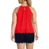 Women's Plus Size Lightweight Jersey Eyelet Tank Top, Back