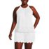 Women's Plus Size Lightweight Jersey Eyelet Tank Top, Front