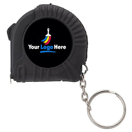 Mini Tape Measure Keychain - Your Logo