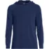 Men's SunShade UPF 50 Cooling Long Sleeve Hooded Swim Tee Rash Guard, Front