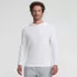 Men's SunShade UPF 50 Cooling Long Sleeve Hooded Swim Tee Rash Guard, Front