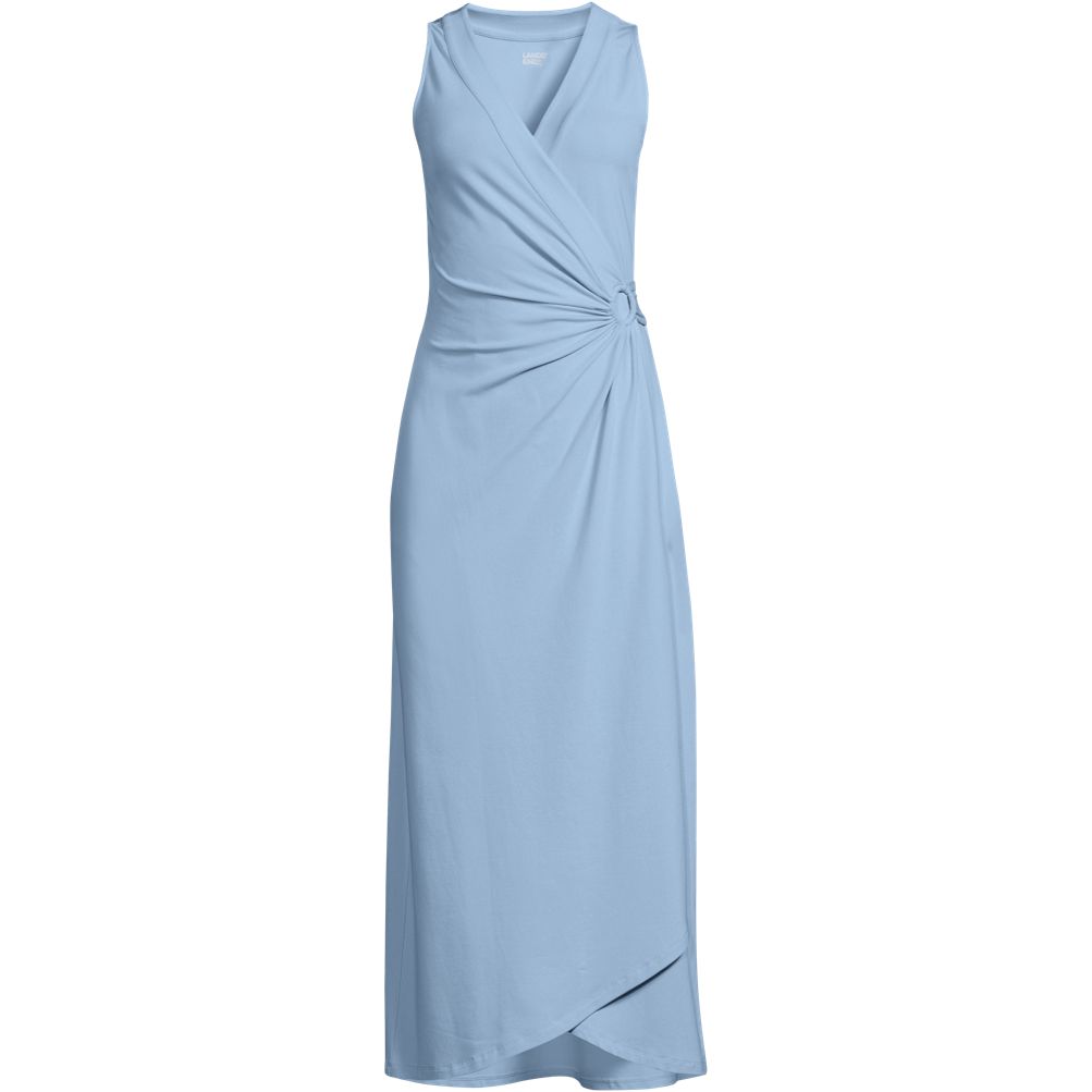 Women's Cap Sleeve Tie Waist Dress