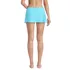 Women's Texture Mini Swim Skirt Swim Bottoms, Back