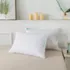 Waverly Antimicrobial 233 Thread Count Cotton White Duck Down and Feather Bed Pillow, alternative image