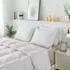 Waverly Antimicrobial 233 Thread Count Cotton White Duck Down and Feather Bed Pillow, alternative image