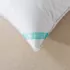 Waverly Antimicrobial 233 Thread Count Cotton White Duck Down and Feather Bed Pillow, alternative image