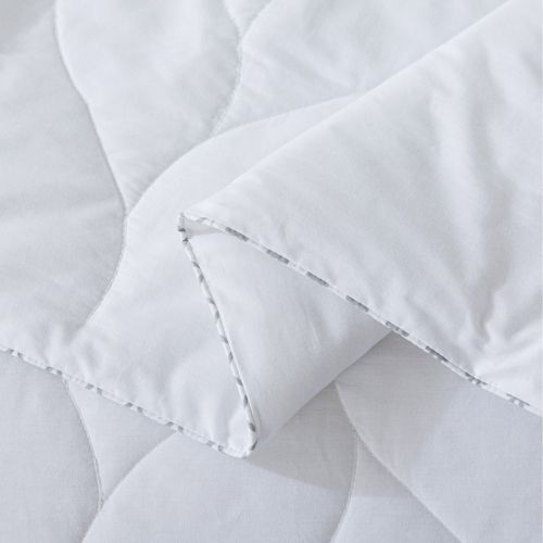 Waverly Antimicrobial Cotton White Duck Down Blanket - Thumbnail 4
