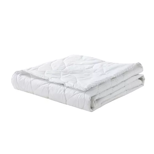 Waverly Antimicrobial Cotton White Duck Down and Feather Bed Blanket, alternative image