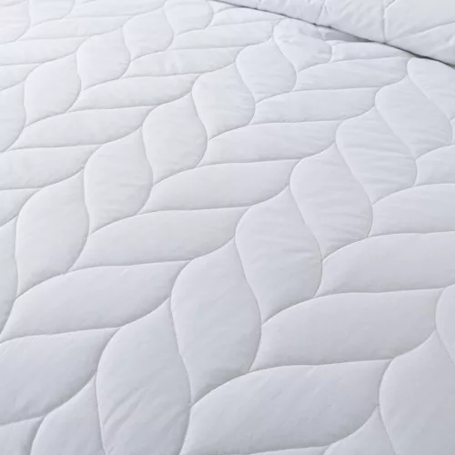 Waverly Antimicrobial Cotton White Duck Down and Feather Bed Blanket, alternative image