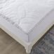 Waverly Cotton Quilted Dual Chamber Down Alternative and Duck Feather Mattress Topper, alternative image