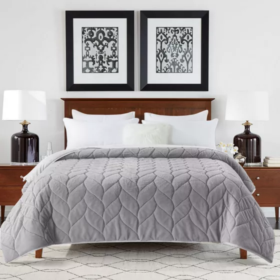 Waverly Cozy Down Alternative Fleece Bed Blanket - primary