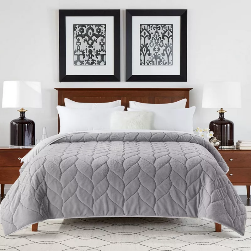 Waverly Cozy Down Alternative Fleece Bed Blanket, alternative image