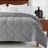 Waverly Cozy Reversible Down Alternative Fleece Comforter, alternative image