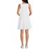 Women's Sleeveless Eyelet Shirt Dress, Back