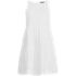 Women's Sleeveless Eyelet Shirt Dress, Front