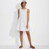 Women's Sleeveless Eyelet Shirt Dress, alternative image