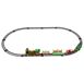 Northlight 22 piece Battery Operated Christmas Train Set with Working Smokestack, alternative image