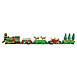 Northlight 22 piece Battery Operated Christmas Train Set with Working Smokestack, alternative image