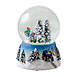 Northlight 5.75" Winter Forest Sleigh Ride Musical Christmas Snow Globe, alternative image