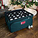 Northlight 3 Tray Fabric Lined Christmas Ornament Storage Bag Holds 72 Ornaments, alternative image