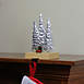 Northlight Wooden Christmas Trees Stocking Holder, alternative image