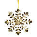 Northlight 6.5" Gem Stone Flowers Snowflake Christmas Ornament, alternative image