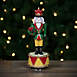Northlight 8.25" Revolving Musical Christmas Nutcracker Figure, alternative image