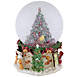 Northlight 6.5" Christmas Tree Musical Snow Globe, alternative image