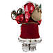 Northlight 16" Standing Santa Claus Christmas Figure, alternative image