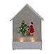 Northlight 8.25" House Shaped Christmas Snow Globe, alternative image