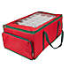 Northlight 24" Christmas Ornament Storage Bag with Removable Dividers, alternative image