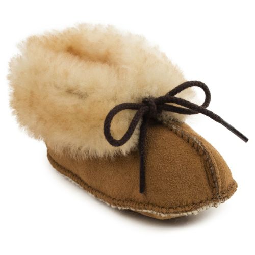 Lands End Kids Fuzzy Slippers