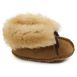 Minnetonka Toddler Bootie Sheepskin and Suede Moccasin Slippers, alternative image