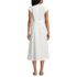 Women's Linen Midi Dress, Back