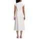 Women's Linen Midi Dress, Back