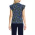 Women's Chiffon Tie Neck Ruffle Shirt, Back