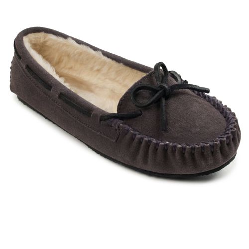 Lands end best sale moccasin slippers womens