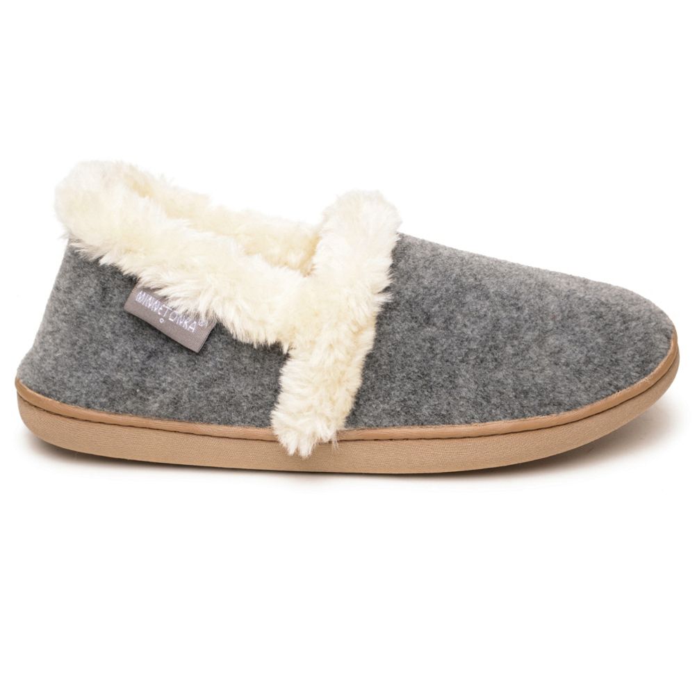 Minnetonka slip on discount slippers