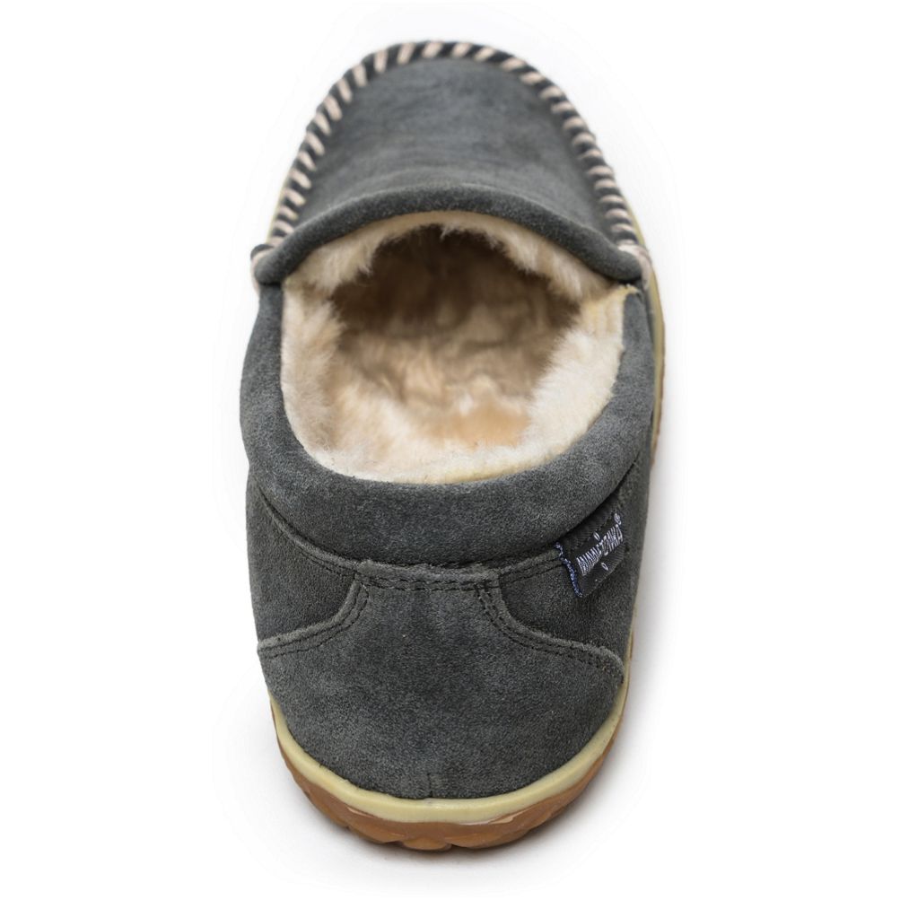 Minnetonka women's tempe suede best sale indoor and outdoor slippers