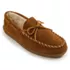 Minnetonka Men's Hardsole Suede Moccasin Slippers, alternative image