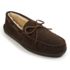 Minnetonka Men's Hardsole Suede Moccasin Slippers, alternative image
