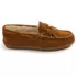 Minnetonka Men's Hardsole Suede Moccasin Slippers, alternative image
